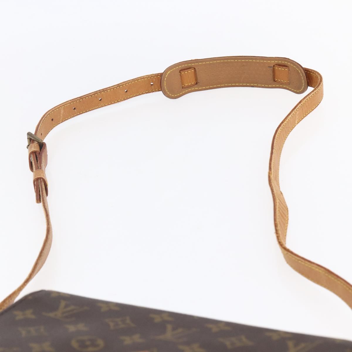 LOUIS VUITTON Monogram Saint Cloud GM Shoulder Bag M51242 LV Auth 150858