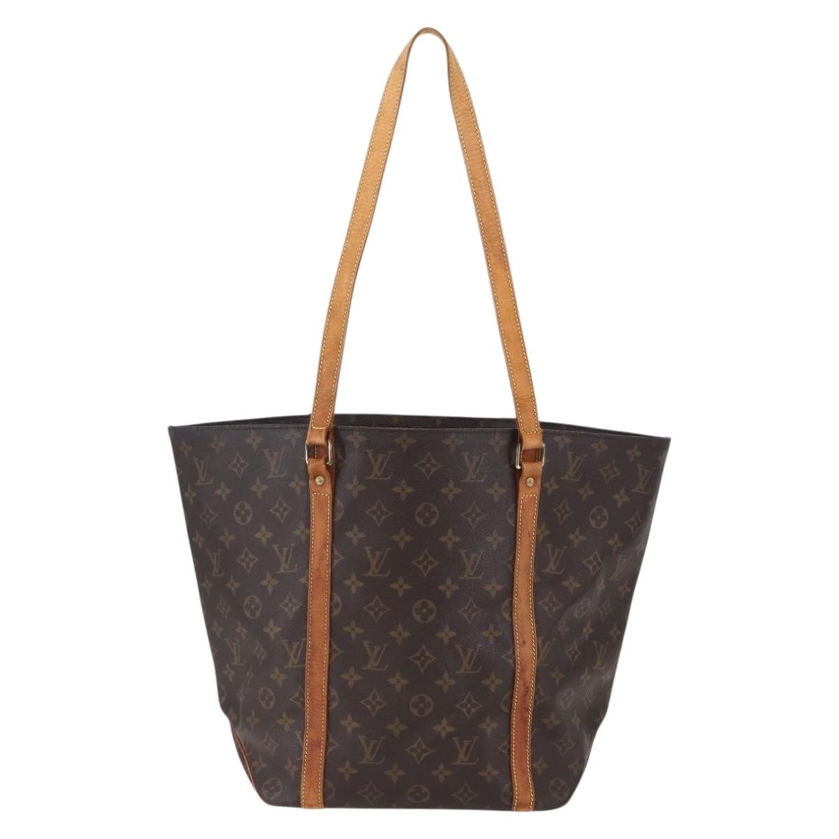 LOUIS VUITTON Monogram Sac Shopping GM Tote Bag M51110 LV Auth 150859
