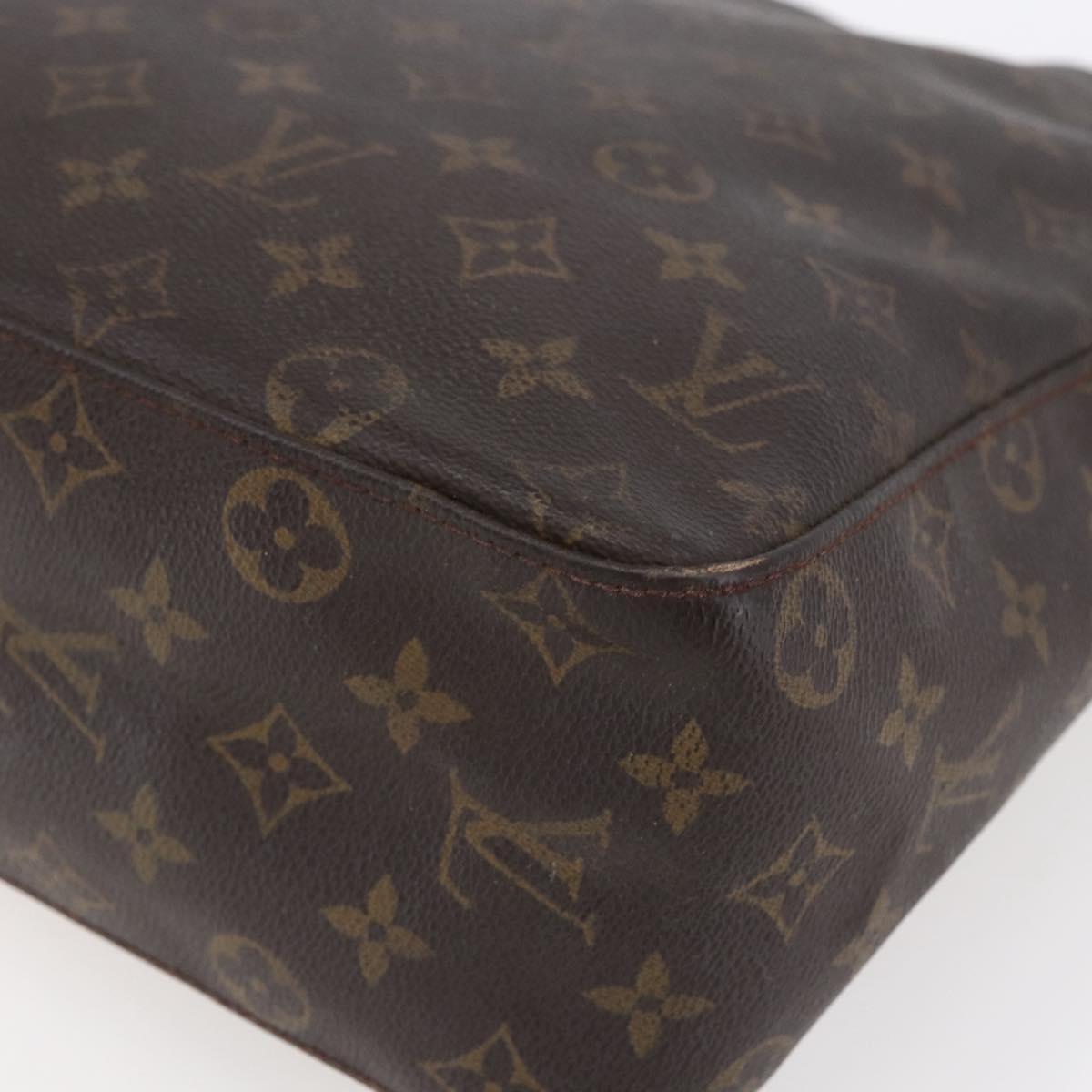 LOUIS VUITTON Monogram Looping GM Shoulder Bag M51145 LV Auth 150862