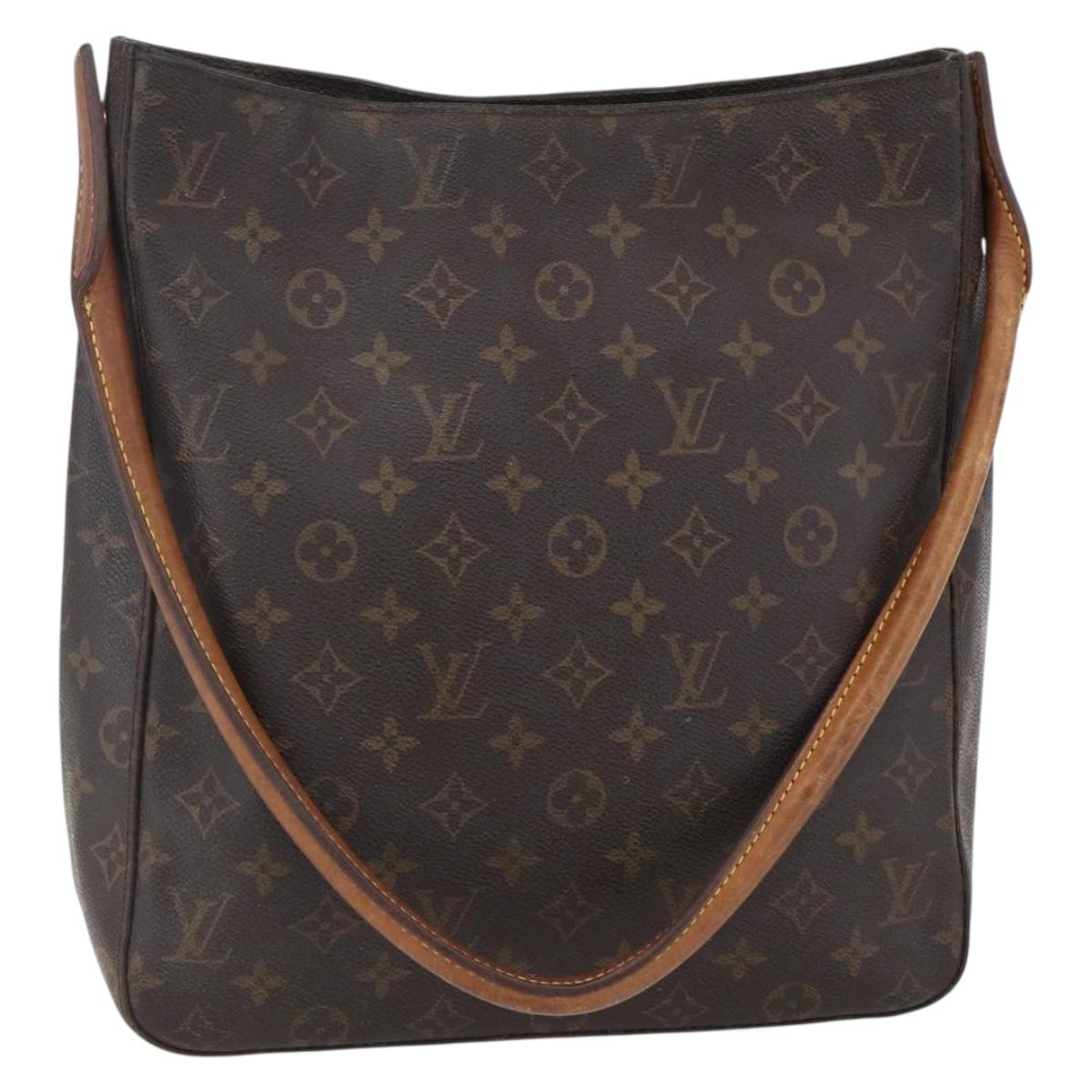LOUIS VUITTON Monogram Looping GM Shoulder Bag M51145 LV Auth 150862