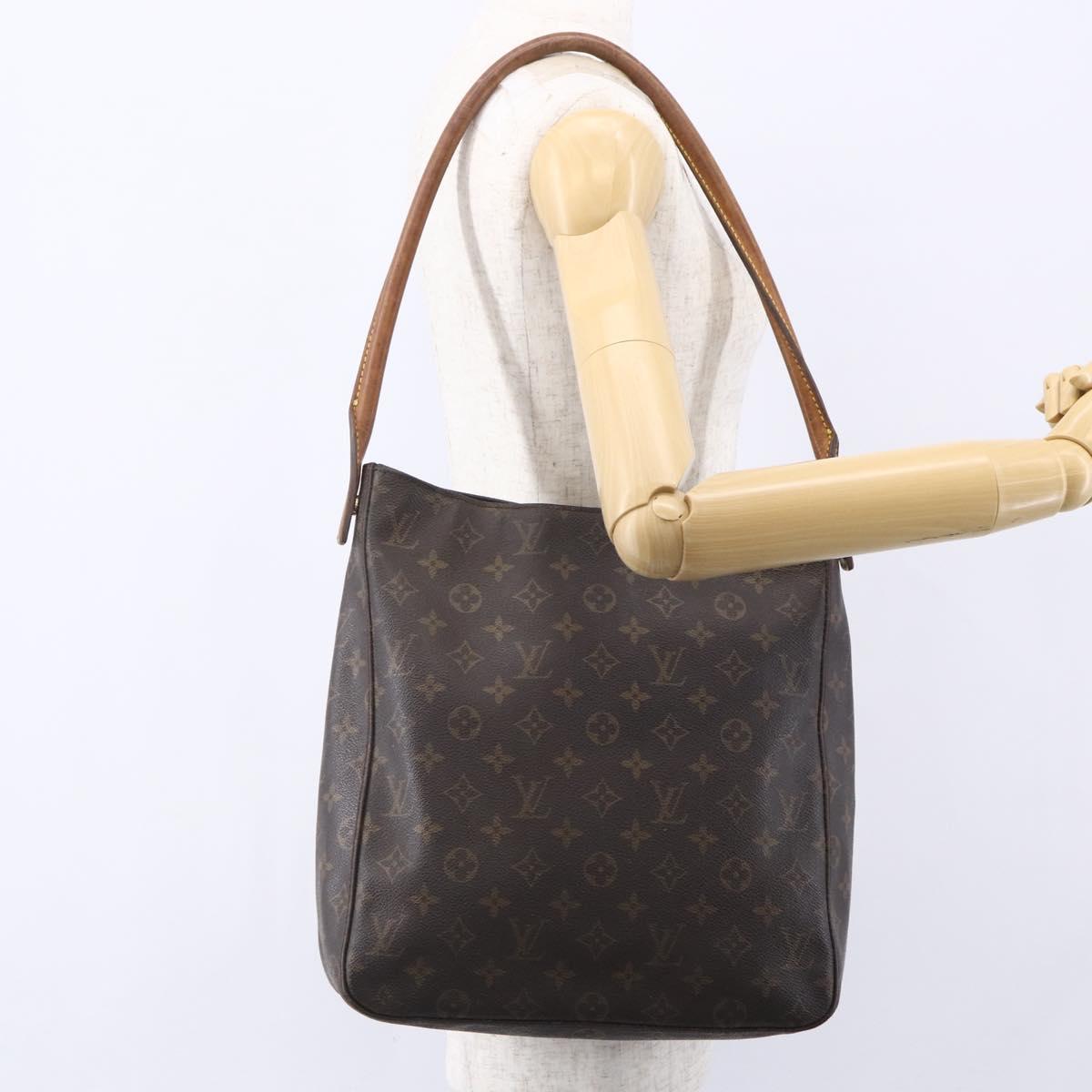 LOUIS VUITTON Monogram Looping GM Shoulder Bag M51145 LV Auth 150862
