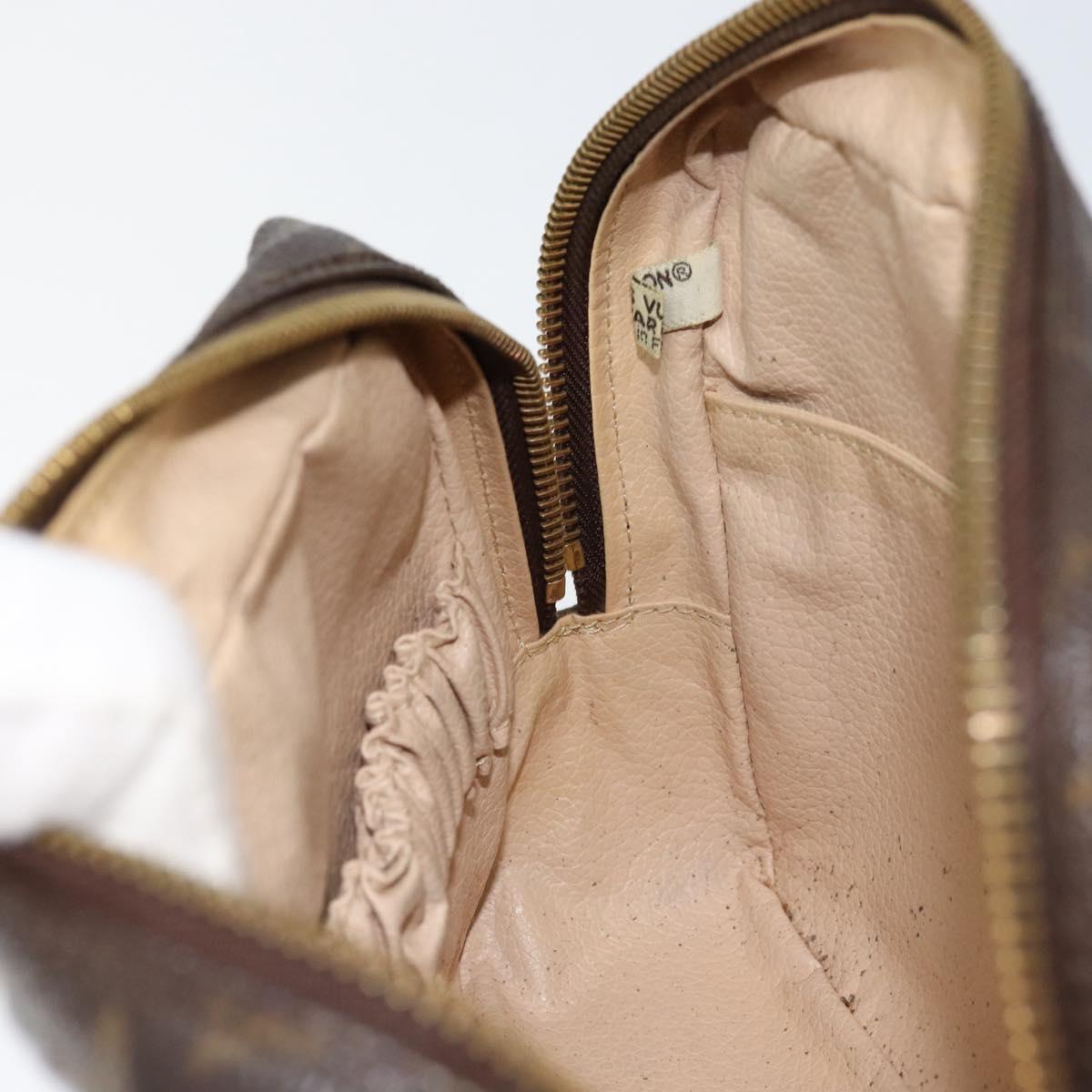 LOUIS VUITTON Monogram Trousse Toilette 23 Clutch Bag M47524 LV Auth 150884