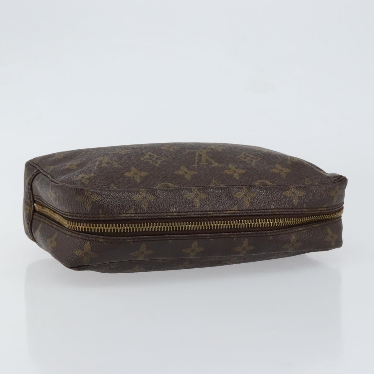 LOUIS VUITTON Monogram Trousse Toilette 23 Clutch Bag M47524 LV Auth 150884