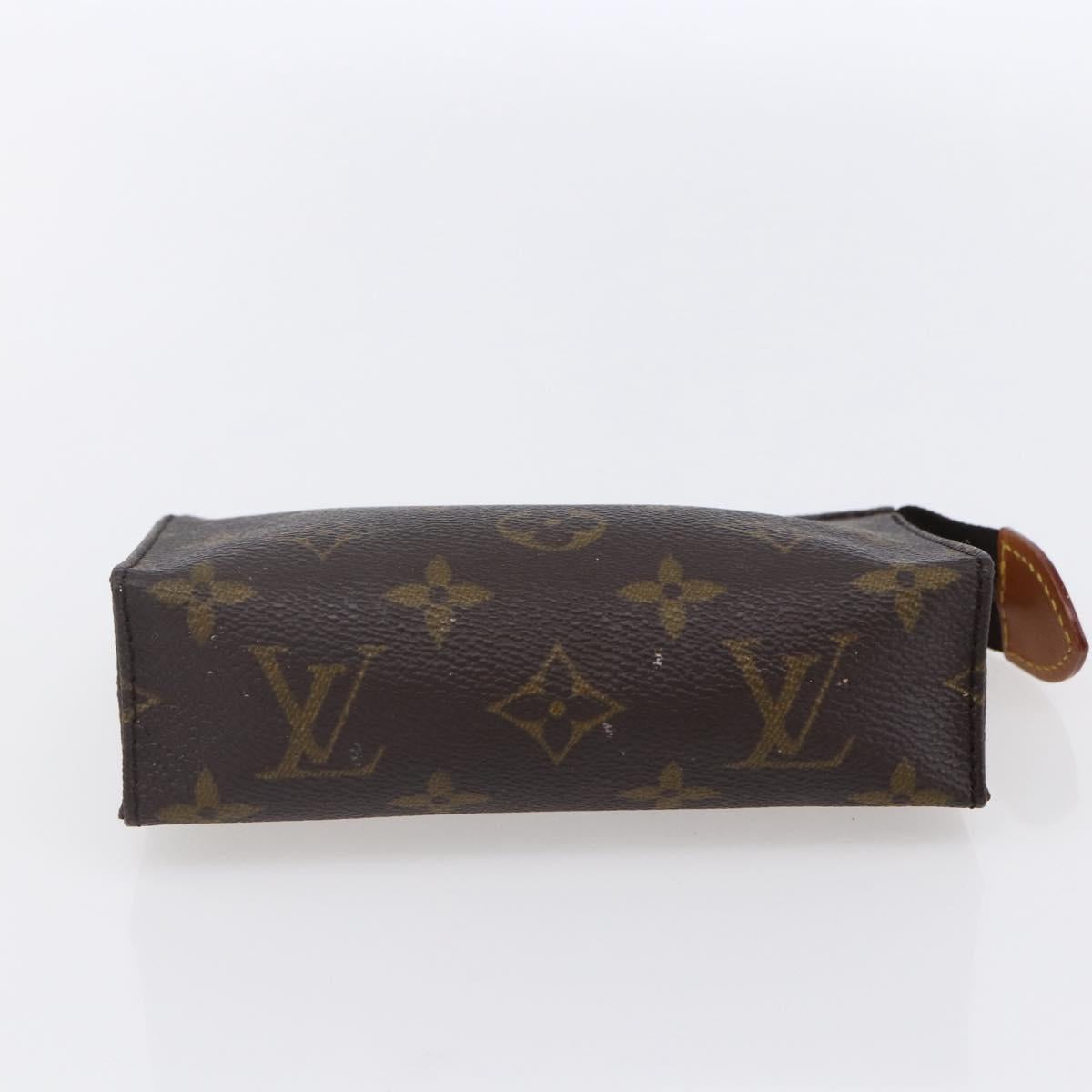 LOUIS VUITTON Monogram Poche Toilette 15 Pouch M47546 LV Auth 150887