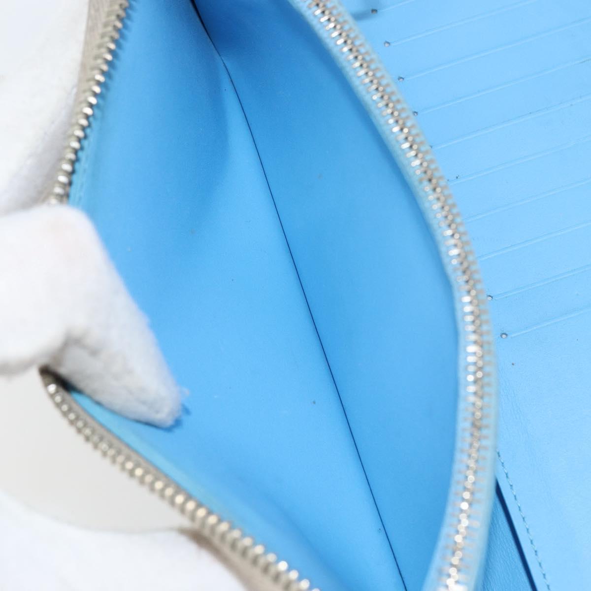 LOUIS VUITTON Taurillon Climbing Zippy Wallet Vertical Wallet M81573 Auth 150898