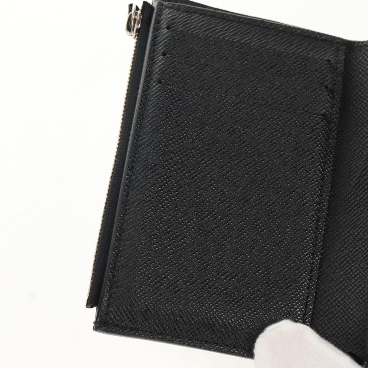 LOUIS VUITTON Multicolor Portefeuille Victorine Wallet Black M14163 Auth 150899M