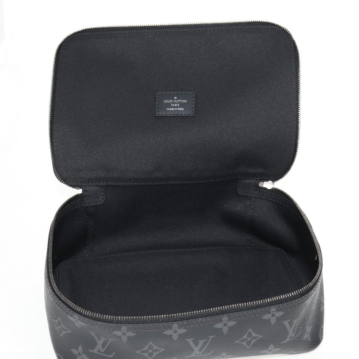 LOUIS VUITTON Monogram Eclipse Cube Derangemont MM Pouch M44698 LV Auth 150909AM