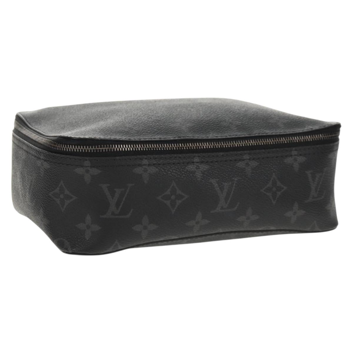 LOUIS VUITTON Monogram Eclipse Cube Derangemont MM Pouch M44698 LV Auth 150909AM