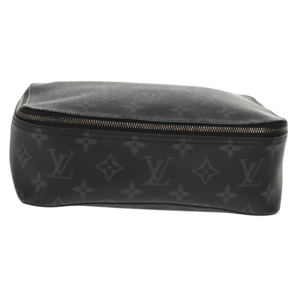 LOUIS VUITTON Monogram Eclipse Cube Derangemont MM Pouch M44698 LV Auth 150909AM