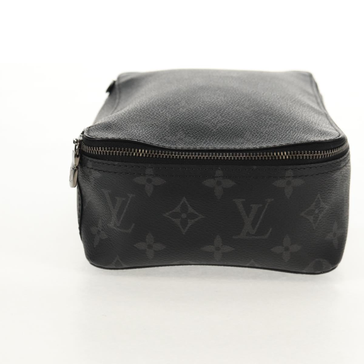 LOUIS VUITTON Monogram Eclipse Cube Derangemont MM Pouch M44698 LV Auth 150909AM