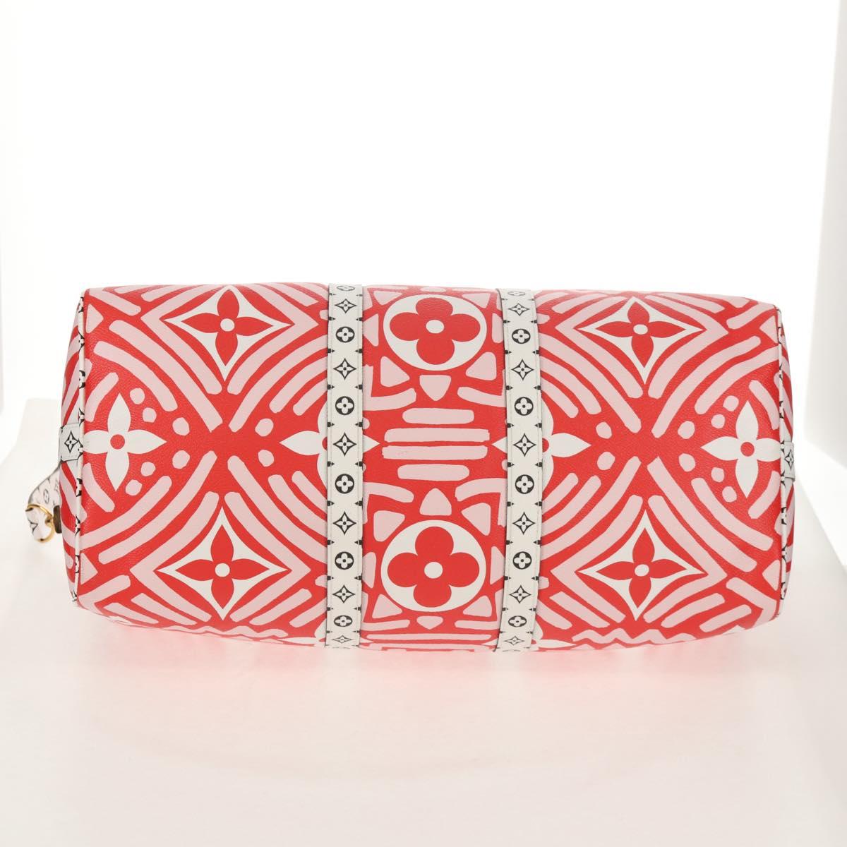 LOUIS VUITTON Giant Crafty Keepall Bandouliere 45 Bag M45472 LV Auth 150912SM