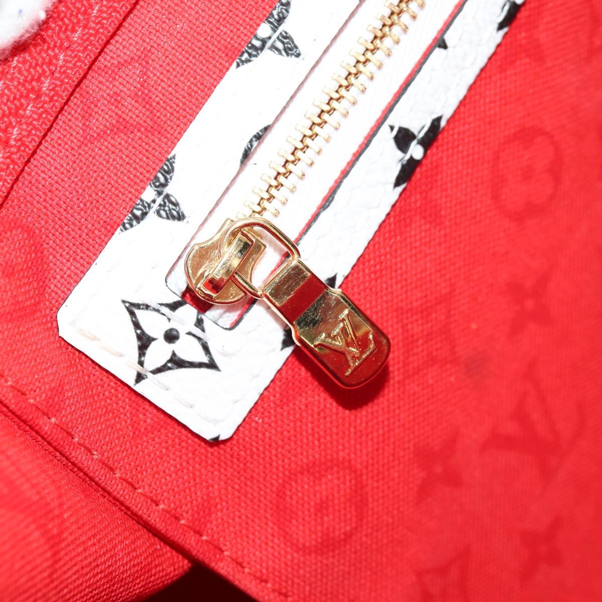 LOUIS VUITTON Giant Crafty Keepall Bandouliere 45 Bag M45472 LV Auth 150912SM