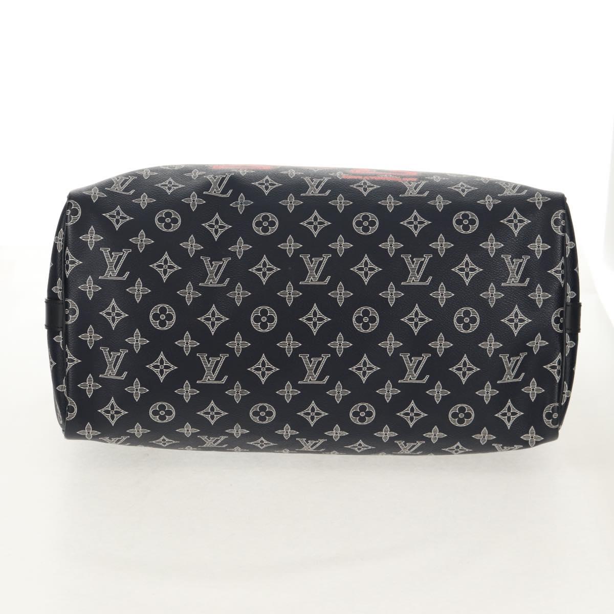 LOUIS VUITTON Ink Upside Down Speedy Bandouliere 40 Bag M43697 LV Auth 150913SM