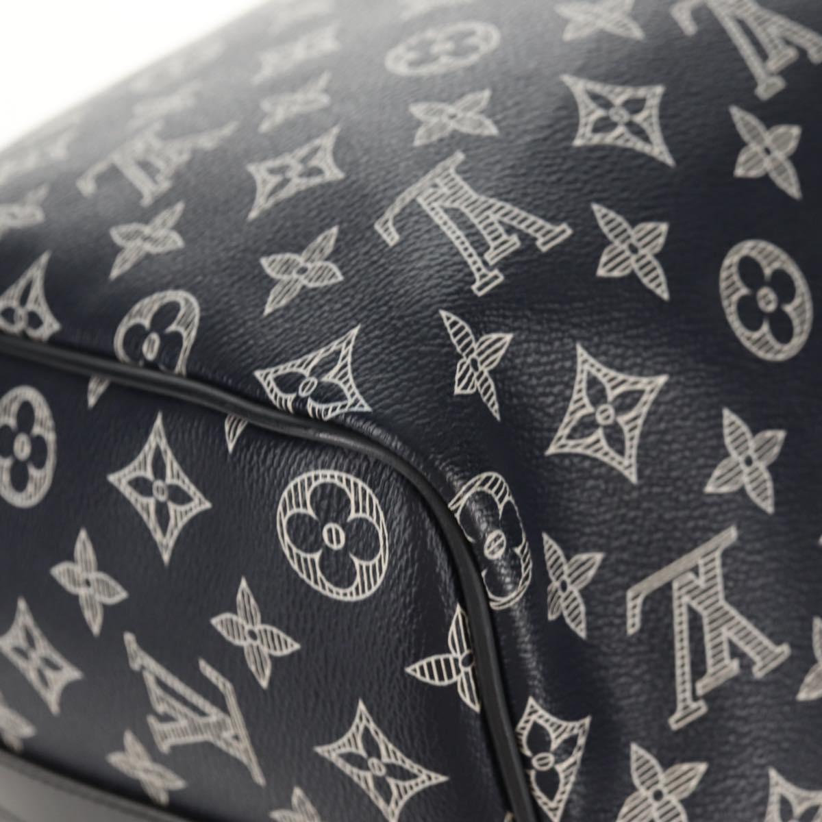 LOUIS VUITTON Ink Upside Down Speedy Bandouliere 40 Bag M43697 LV Auth 150913SM