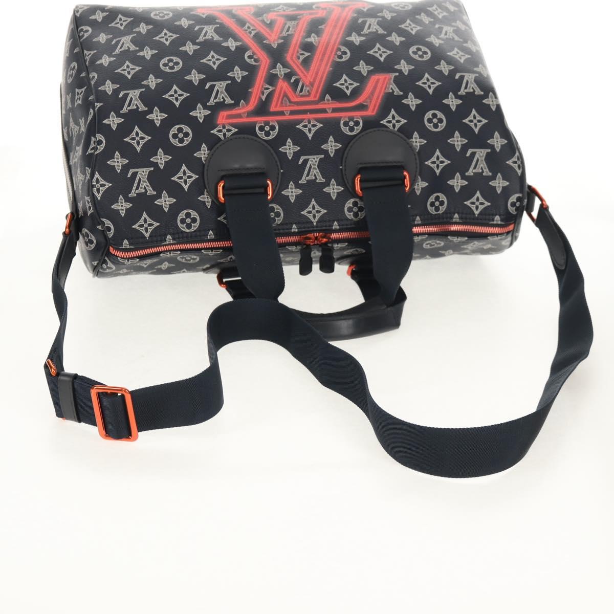 LOUIS VUITTON Ink Upside Down Speedy Bandouliere 40 Bag M43697 LV Auth 150913SM