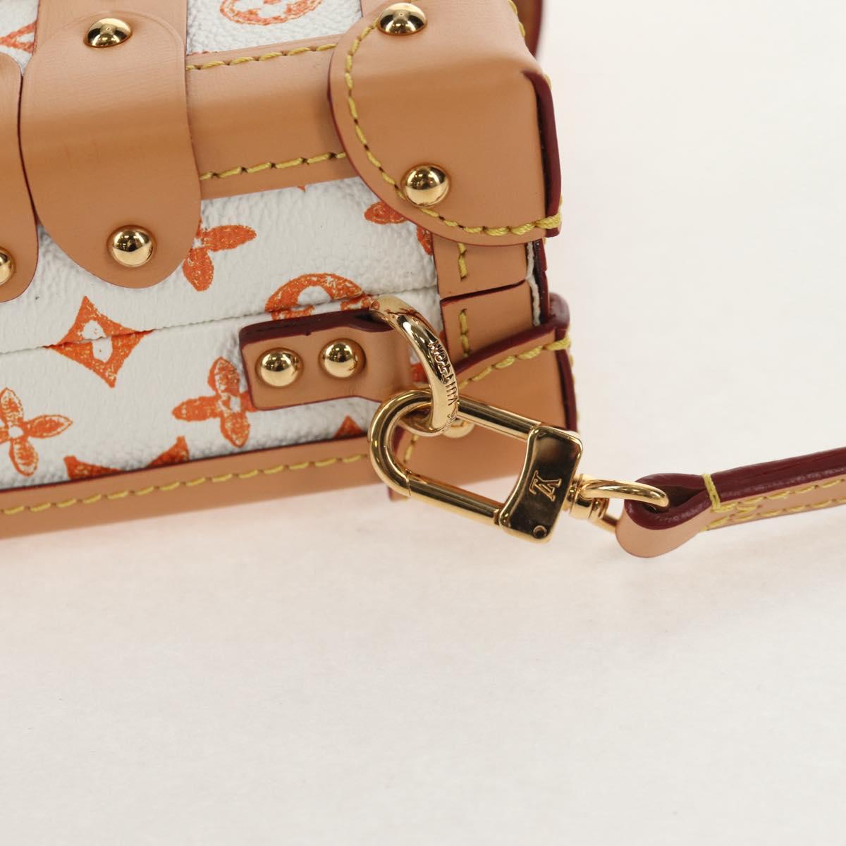 LOUIS VUITTON Catgram Petite Mar Shoulder Bag White M44407 LV Auth 150916SM