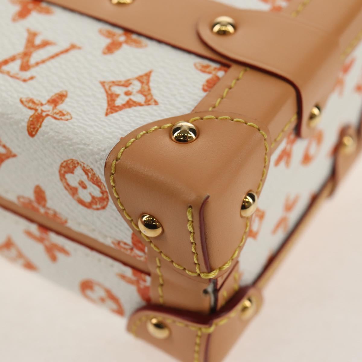 LOUIS VUITTON Catgram Petite Mar Shoulder Bag White M44407 LV Auth 150916SM