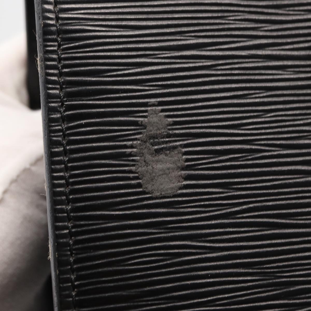 LOUIS VUITTON Epi Riviera Hand Bag Noir Black M48182 LV Auth 150921