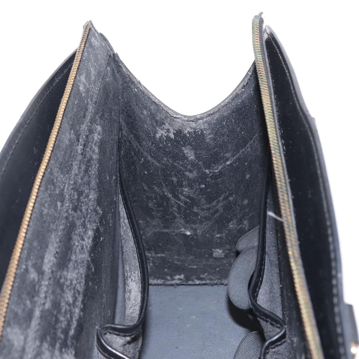 LOUIS VUITTON Epi Riviera Hand Bag Noir Black M48182 LV Auth 150921