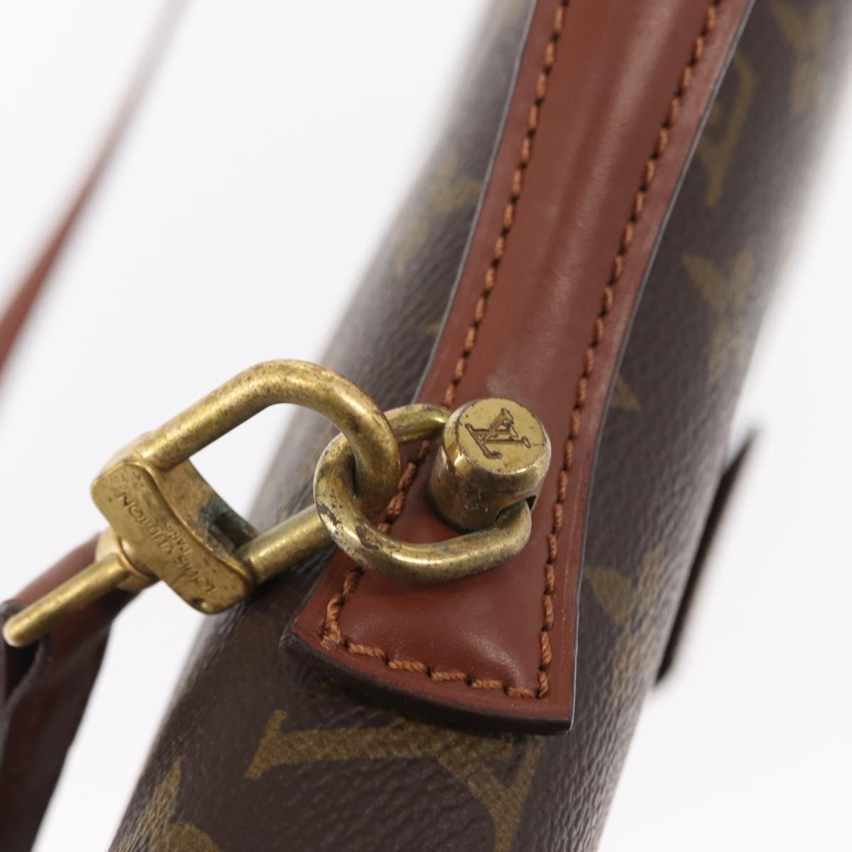 LOUIS VUITTON Monogram Porte Documents Bandouliere Bag M53338 LV Auth 150924