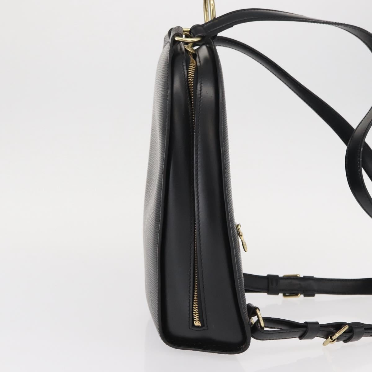 LOUIS VUITTON Epi Mabillon Backpack Black M52232 LV Auth 150959