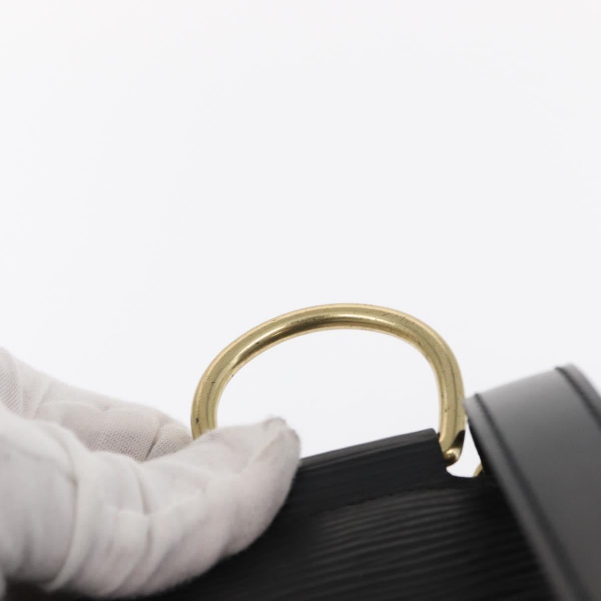 LOUIS VUITTON Epi Mabillon Backpack Black M52232 LV Auth 150959