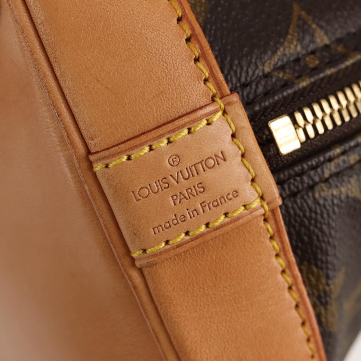 LOUIS VUITTON Monogram Alma Hand Bag M51130 LV Auth 150961AV