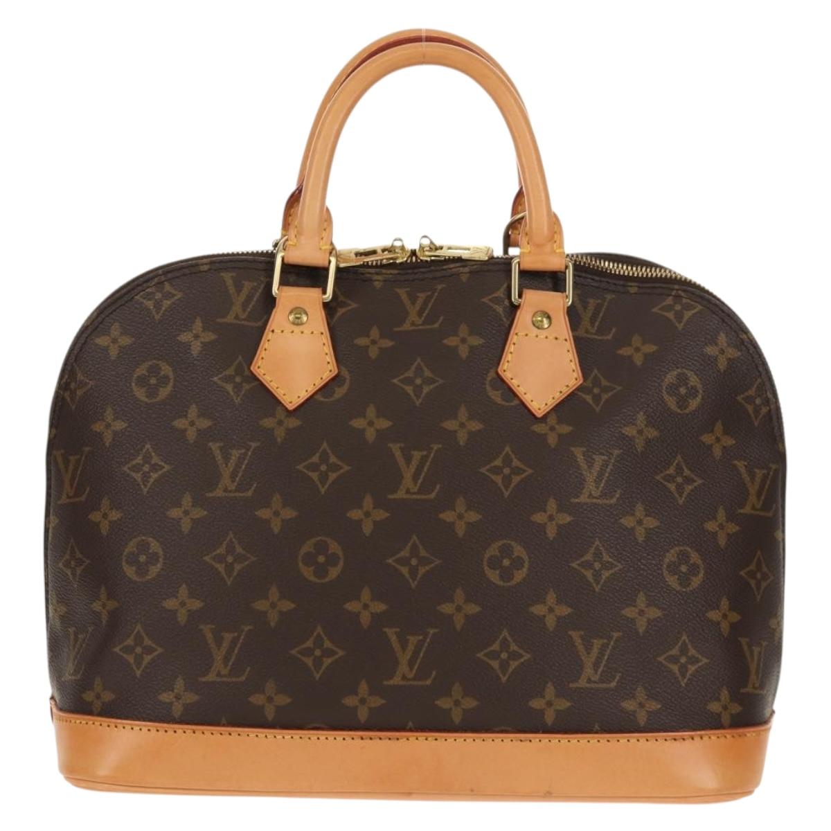 LOUIS VUITTON Monogram Alma Hand Bag M51130 LV Auth 150961AV