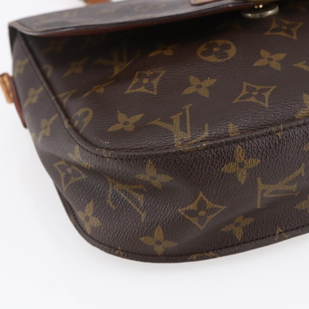 LOUIS VUITTON Monogram Saint Cloud GM Shoulder Bag M51242 LV Auth 150962
