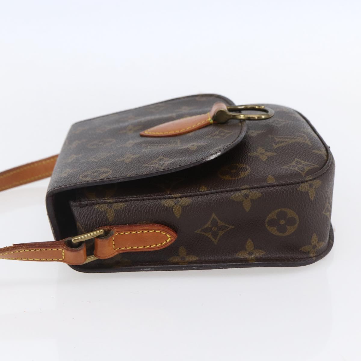 LOUIS VUITTON Monogram Saint Cloud MM Shoulder Bag M51243 LV Auth 150963