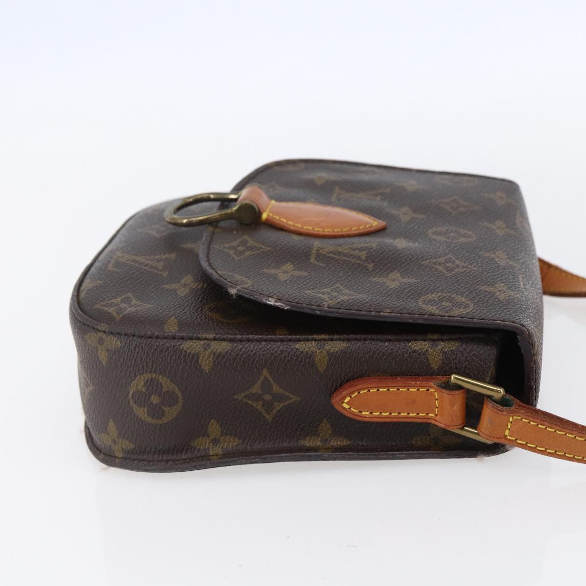 LOUIS VUITTON Monogram Saint Cloud MM Shoulder Bag M51243 LV Auth 150963