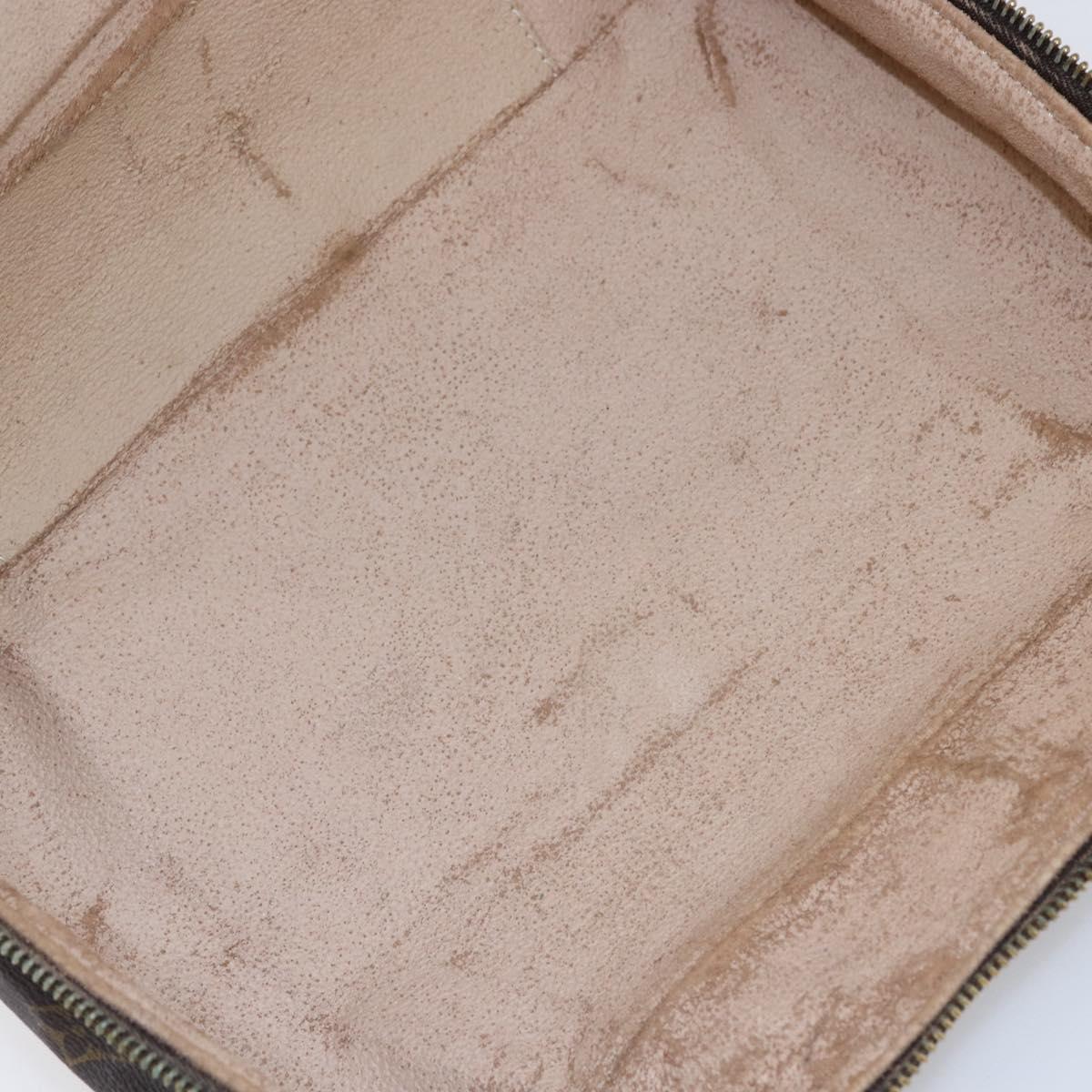 LOUIS VUITTON Monogram Trousse Boite Cosmetic Pouch M47640 LV Auth 150964