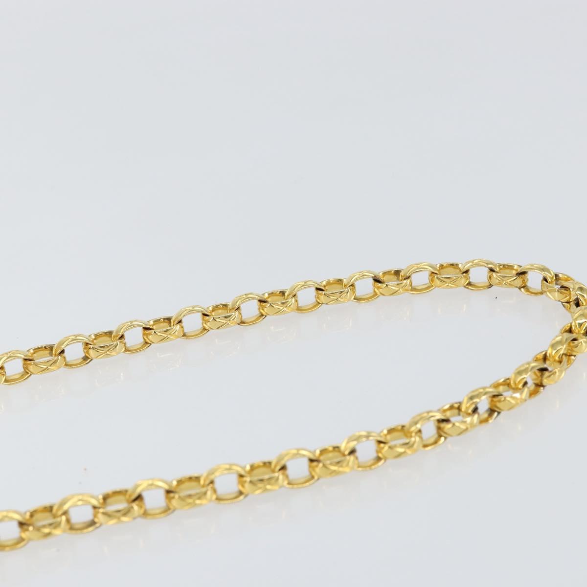 CHANEL Matelasse Chain Shoulder Bag Suede Red Gold CC Auth 150966