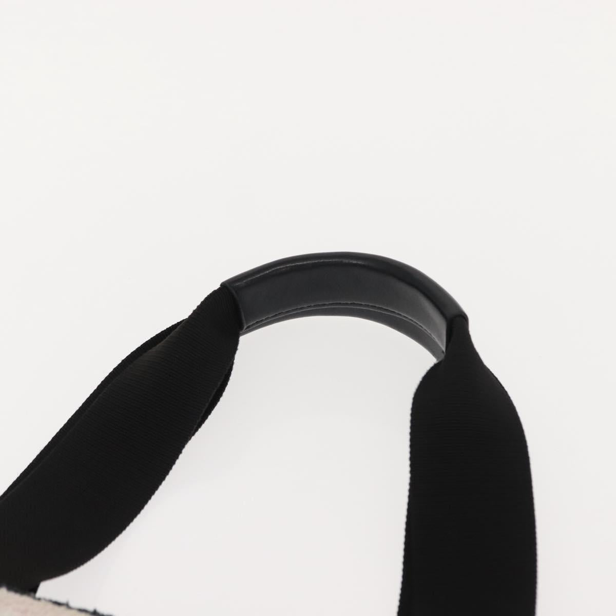 CHANEL High Summer Tote Bag Canvas Pink Silver CC Auth 151080