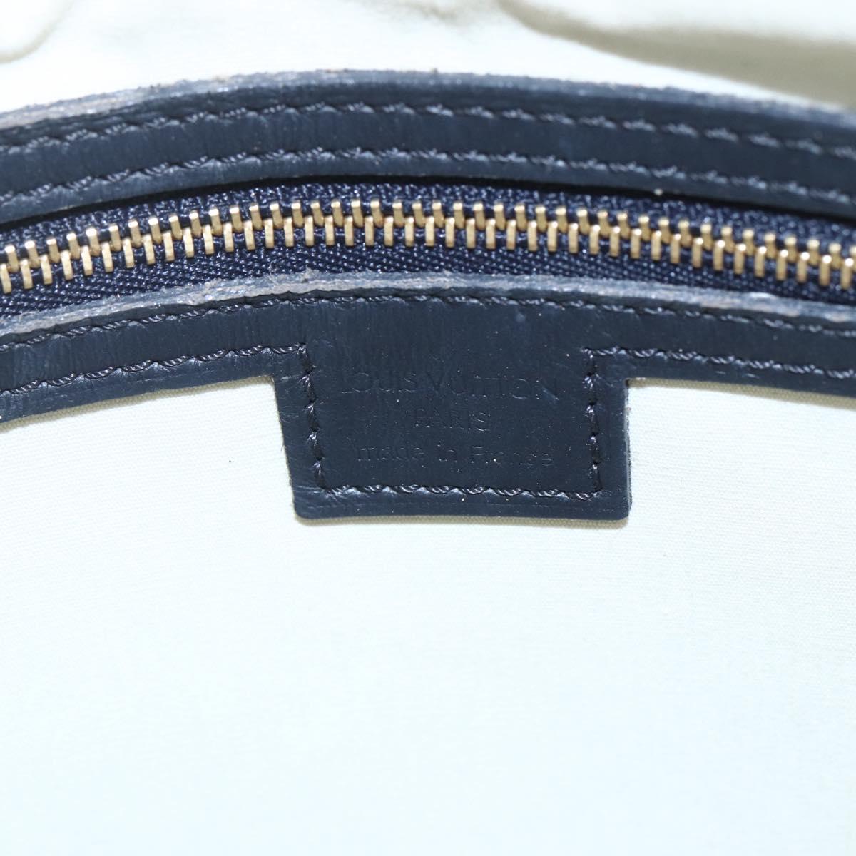 LOUIS VUITTON Monogram Mini Françoise Tote Bag 2way Blue M92208 LV Auth 151081