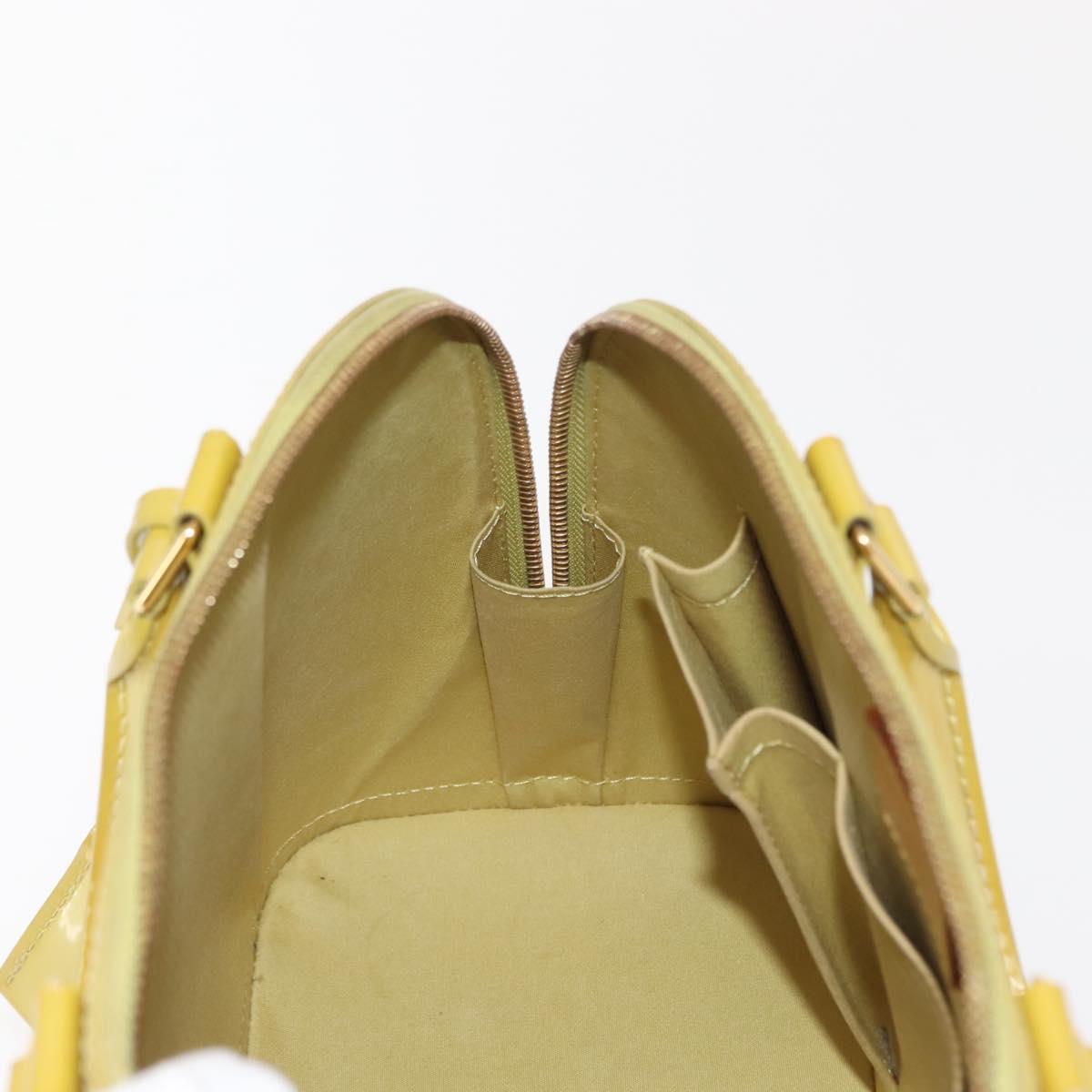 LOUIS VUITTON Monogram Vernis Alma PM Bag Veil Amplession M91615 Auth 151085