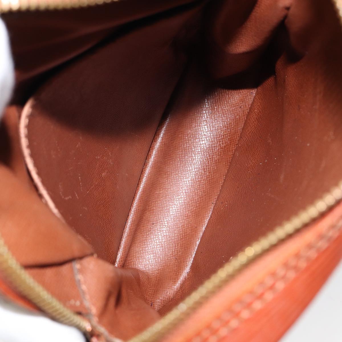 LOUIS VUITTON Epi Danube Shoulder Bag Brown M51694 LV Auth 151088