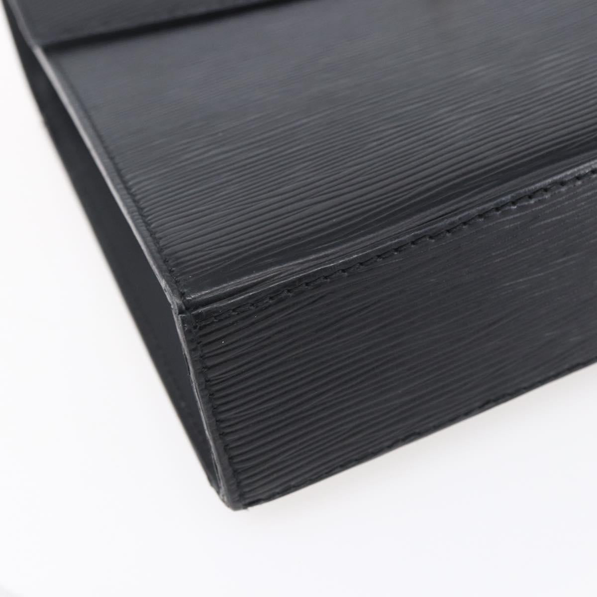 LOUIS VUITTON Epi Malesherbes Hand Bag Black M52372 LV Auth 151089