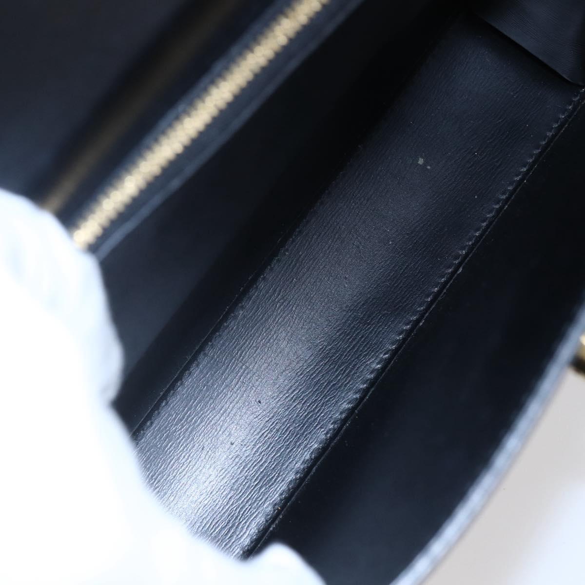 LOUIS VUITTON Epi Malesherbes Hand Bag Black M52372 LV Auth 151089