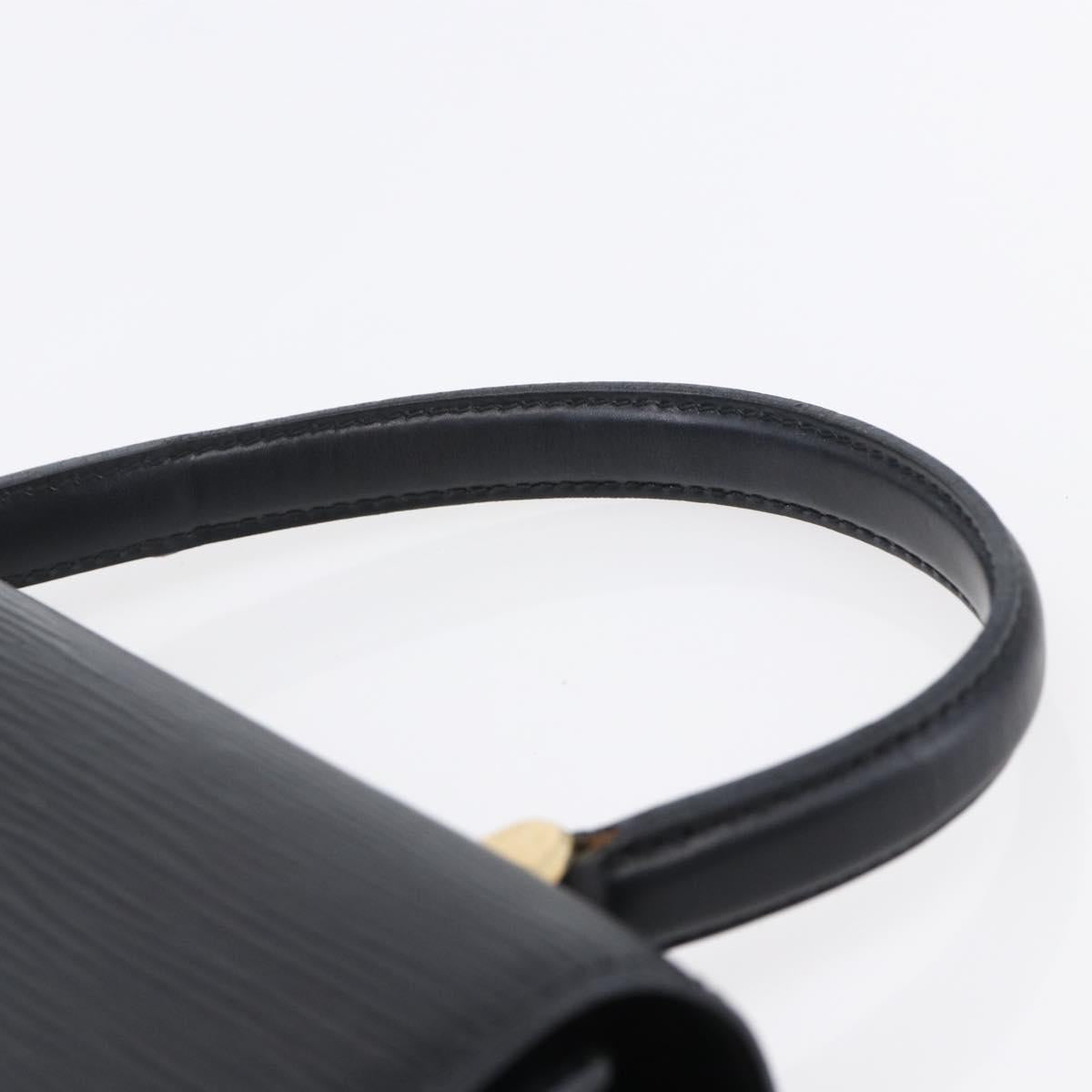 LOUIS VUITTON Epi Malesherbes Hand Bag Black M52372 LV Auth 151089