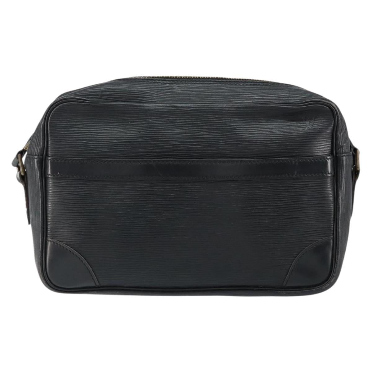 LOUIS VUITTON Epi Trocadero 27 Shoulder Bag Black M52312 LV Auth 151092