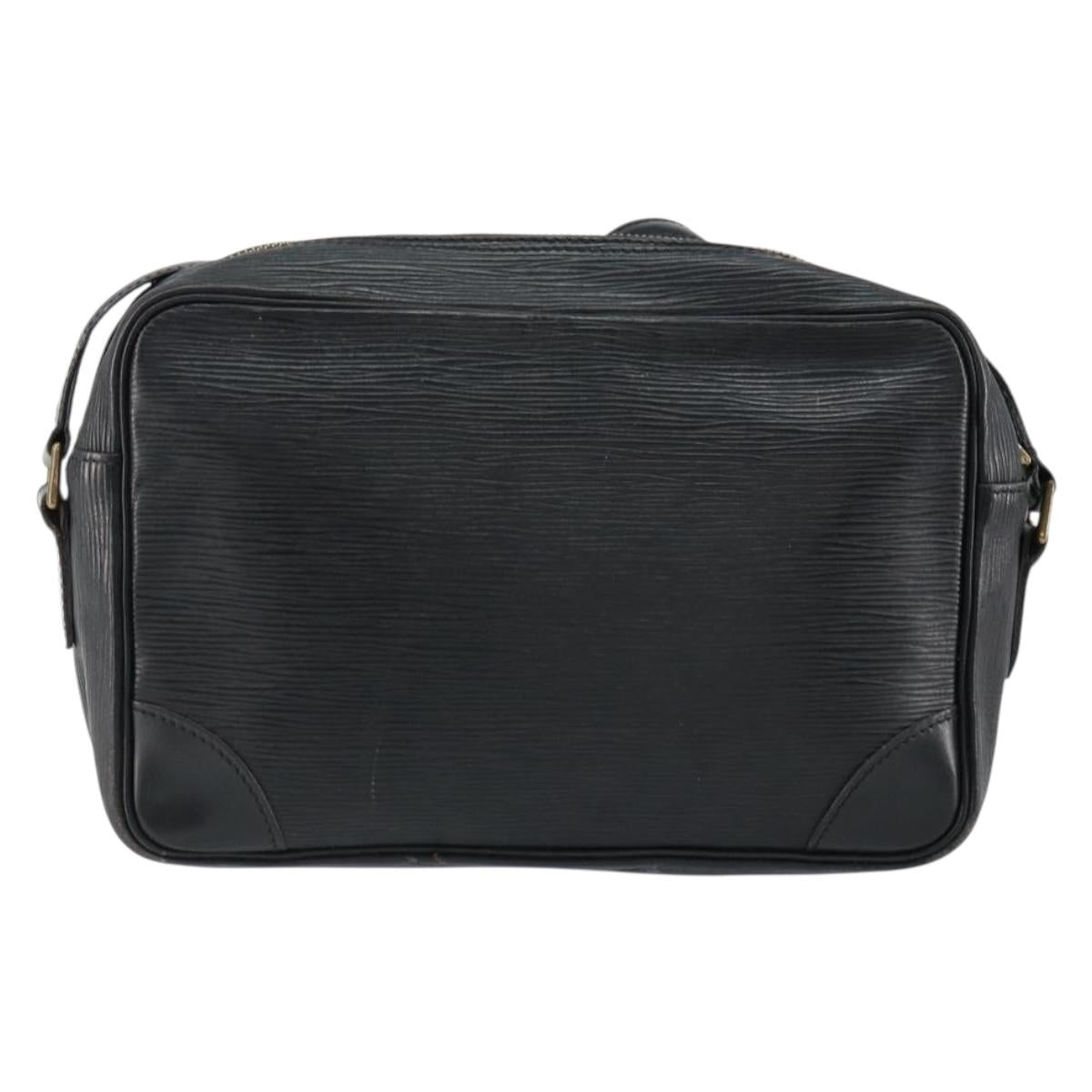 LOUIS VUITTON Epi Trocadero 27 Shoulder Bag Black M52312 LV Auth 151092