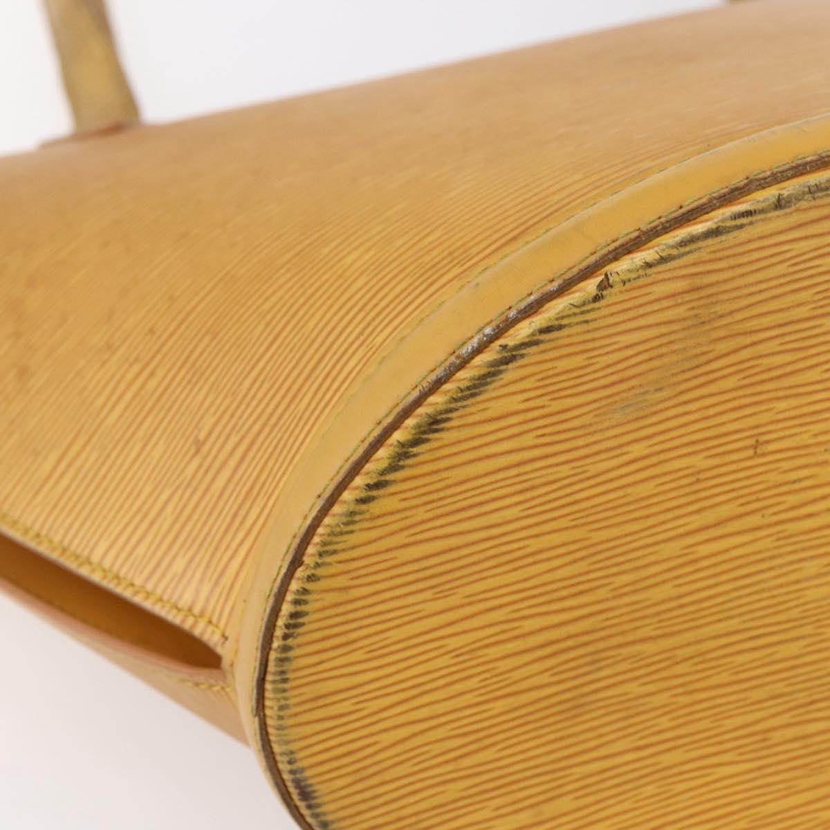 LOUIS VUITTON Epi Saint Jacques Shopping Shoulder Bag Yellow M52269 Auth 151094