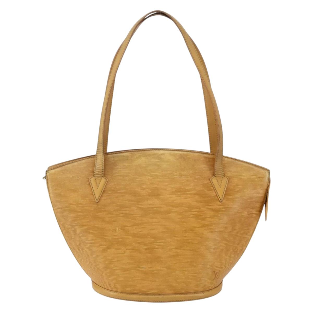 LOUIS VUITTON Epi Saint Jacques Shopping Shoulder Bag Yellow M52269 Auth 151094