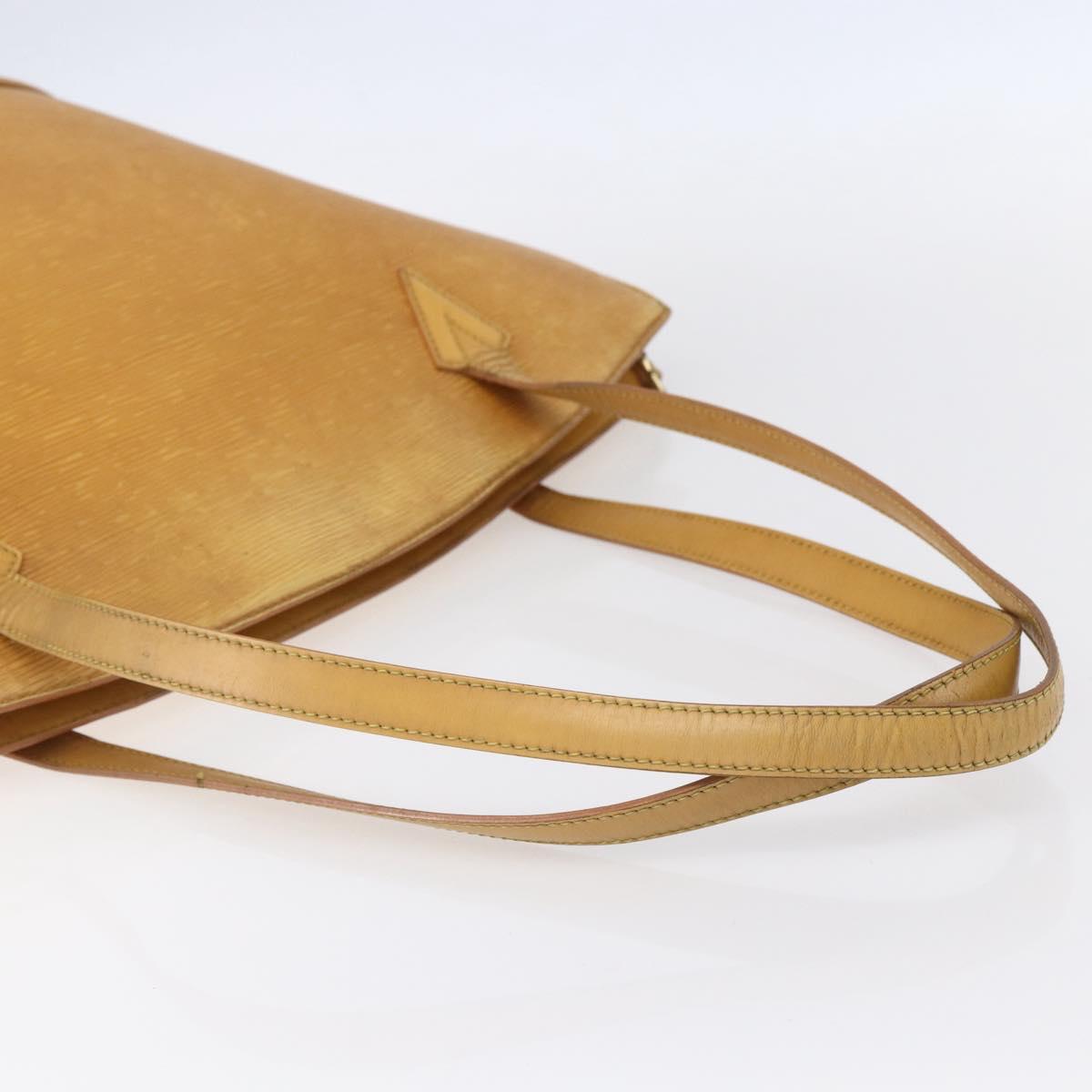 LOUIS VUITTON Epi Saint Jacques Shopping Shoulder Bag Yellow M52269 Auth 151094