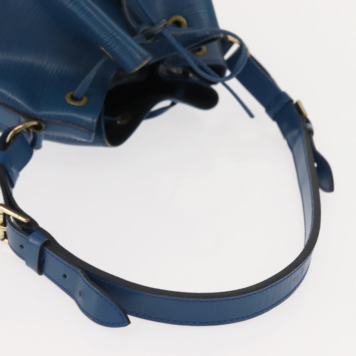 LOUIS VUITTON Epi Noe Shoulder Bag Toledo Blue M44005 LV Auth 151095