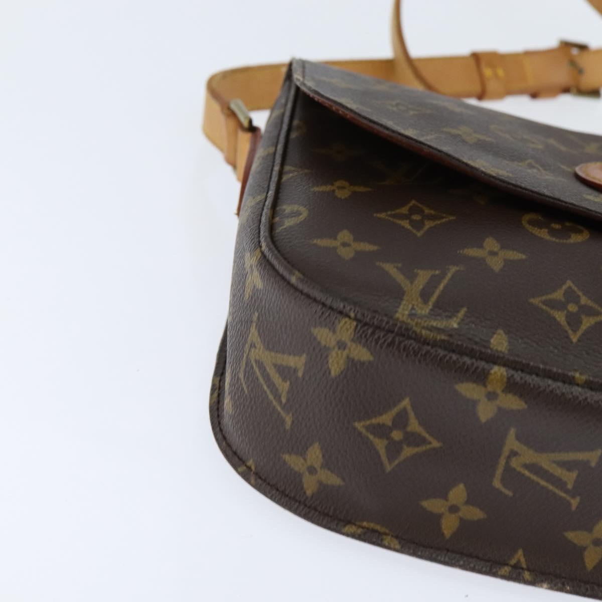 LOUIS VUITTON Monogram Saint Cloud GM Shoulder Bag M51242 LV Auth 151108