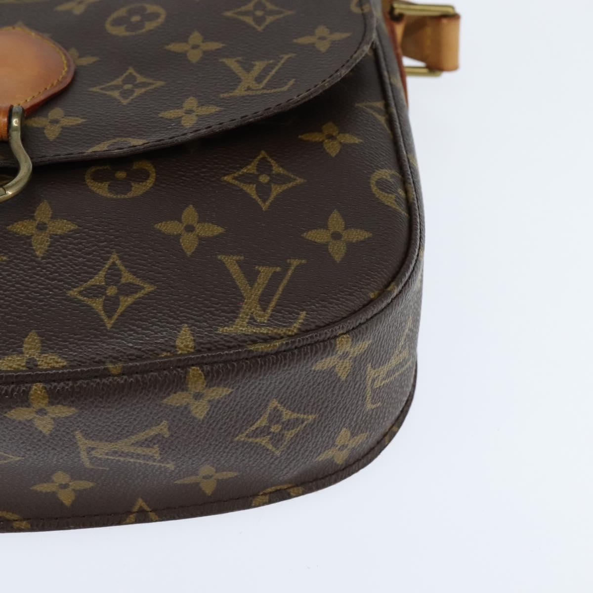 LOUIS VUITTON Monogram Saint Cloud GM Shoulder Bag M51242 LV Auth 151108