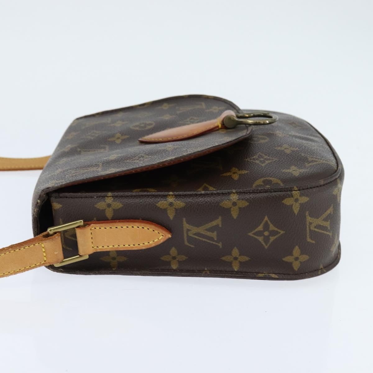 LOUIS VUITTON Monogram Saint Cloud GM Shoulder Bag M51242 LV Auth 151108