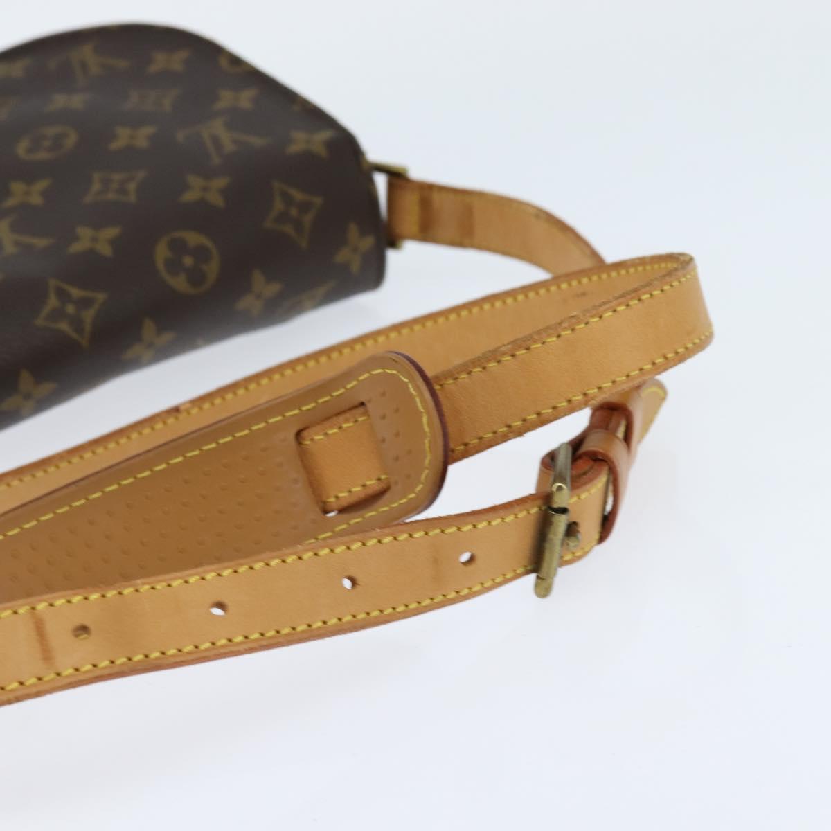 LOUIS VUITTON Monogram Saint Cloud GM Shoulder Bag M51242 LV Auth 151108
